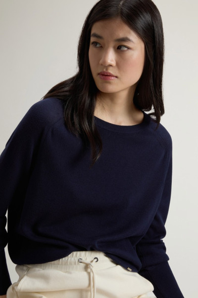 SVETER WOOLRICH COTTON VISCOSE CREWNECK - Fotografia č. 4