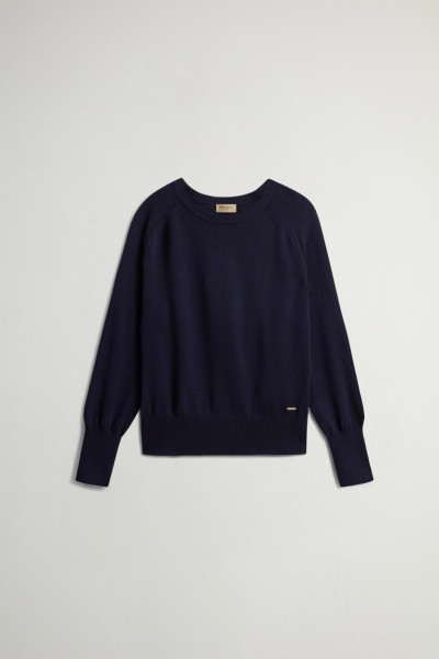 SVETER WOOLRICH COTTON VISCOSE CREWNECK - Fotografia č. 5