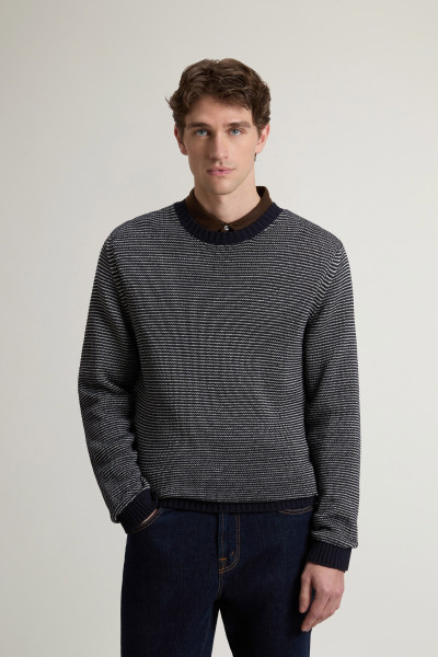PULÓVER WOOLRICH COTTON CREWNECK - Kép 1