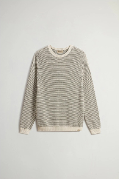 PULÓVER WOOLRICH COTTON CREWNECK - Kép 5