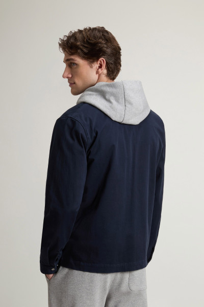 DZSEKI WOOLRICH COTTON TWILL TIMBER OVERSHIRT GD - Kép 4