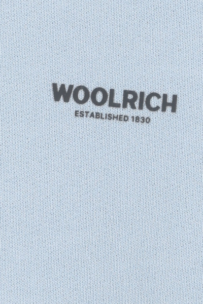 MIKINA WOOLRICH GARMENT DYED LOGO CRENEWCK - Fotografie č. 4