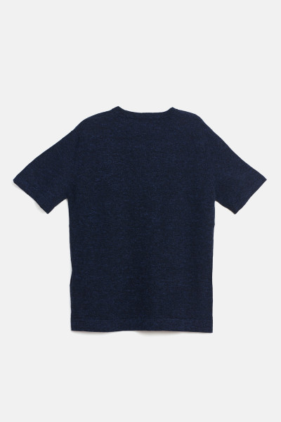 TRIČKO WOOLRICH COTTON LINEN T-SHIRT - Fotografie č. 2