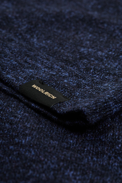 TRIČKO WOOLRICH COTTON LINEN T-SHIRT - Fotografie č. 3