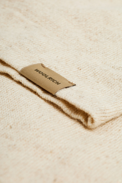 TRIČKO WOOLRICH COTTON LINEN T-SHIRT - Fotografie č. 3