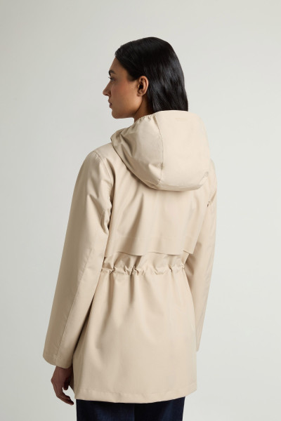 KABÁT WOOLRICH LIGHT STRETCH 3IN1 PARKA - Kép 4