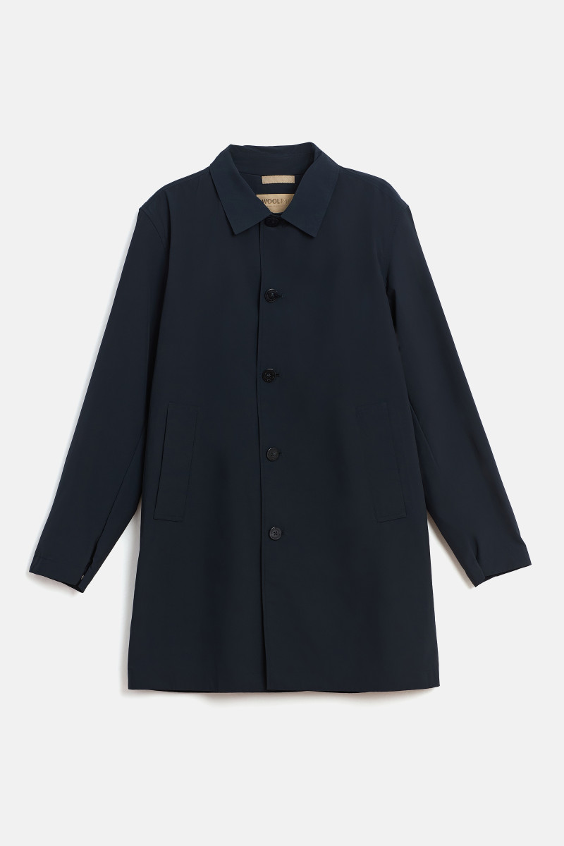 Kabát Woolrich Urban Lamar Coat Melton Blue