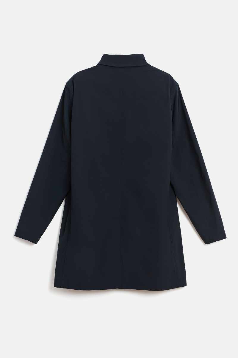 Kabát Woolrich Urban Lamar Coat Melton Blue