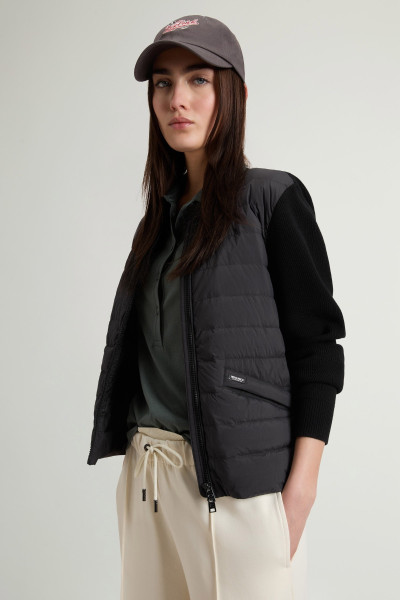 DZSEKI WOOLRICH HYBRID BOMBER - Kép 3