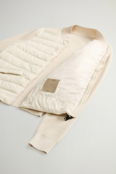 DZSEKI WOOLRICH HYBRID BOMBER - Kép 6