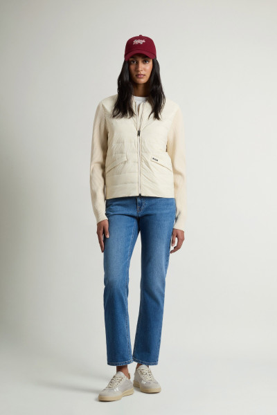 DZSEKI WOOLRICH HYBRID BOMBER - Kép 2