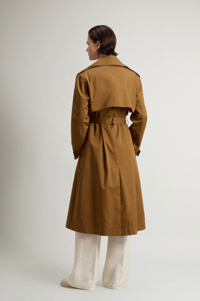 KABÁT WOOLRICH TECH COTTON TRENCH - Kép 3
