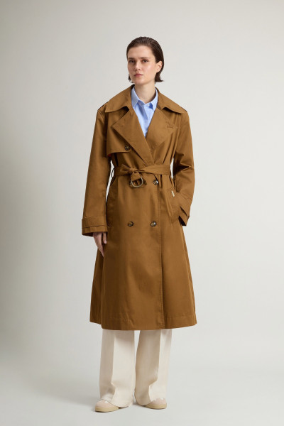 KABÁT WOOLRICH TECH COTTON TRENCH - Kép 1