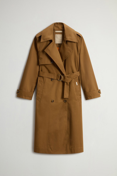 KABÁT WOOLRICH TECH COTTON TRENCH - Kép 5