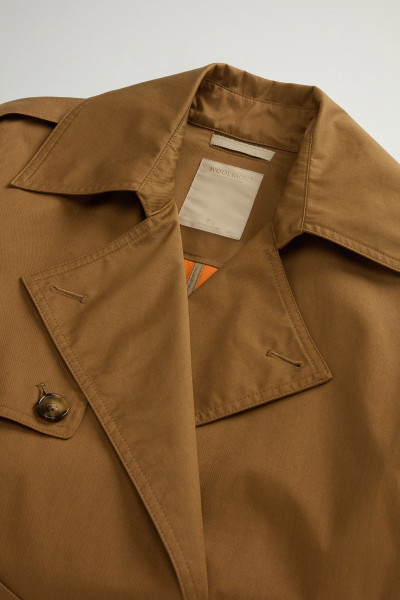 KABÁT WOOLRICH TECH COTTON TRENCH - Kép 6