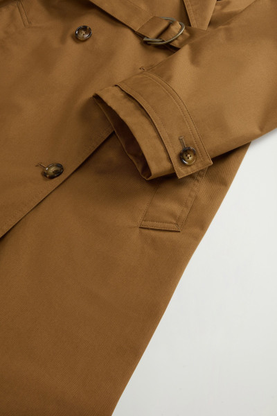 KABÁT WOOLRICH TECH COTTON TRENCH - Kép 8