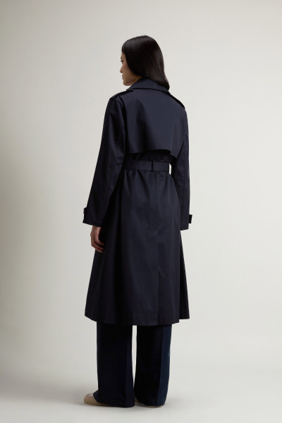 KABÁT WOOLRICH TECH COTTON TRENCH - Kép 3