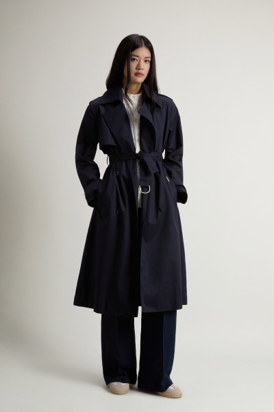 KABÁT WOOLRICH TECH COTTON TRENCH - Kép 1