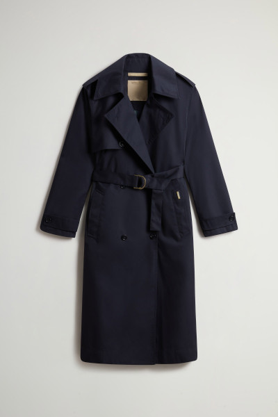 KABÁT WOOLRICH TECH COTTON TRENCH - Kép 5