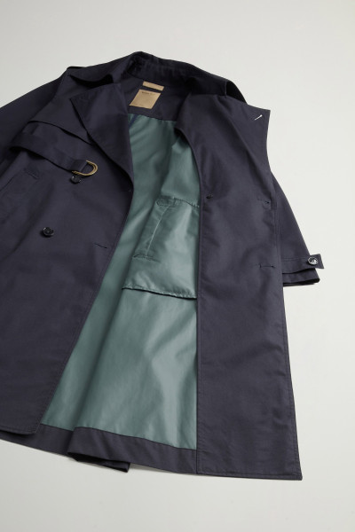 KABÁT WOOLRICH TECH COTTON TRENCH - Kép 7