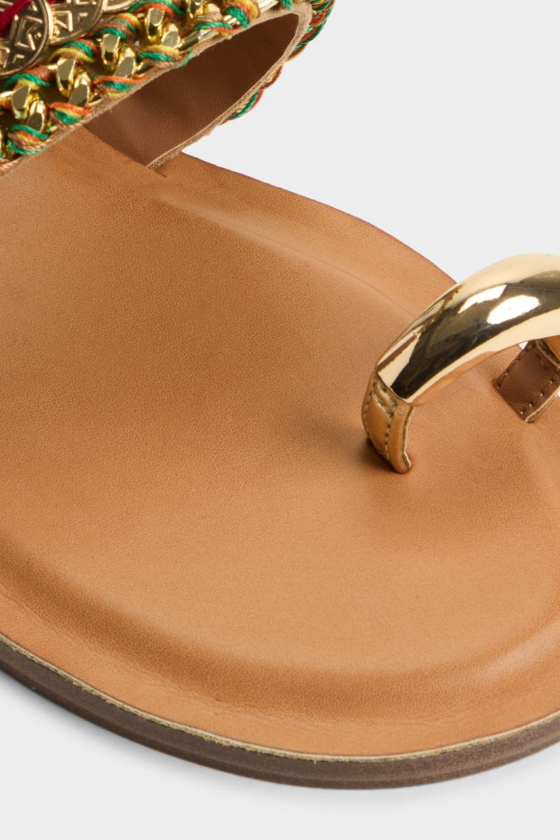 Šľapky Aldo Beachwalk Medium Brown