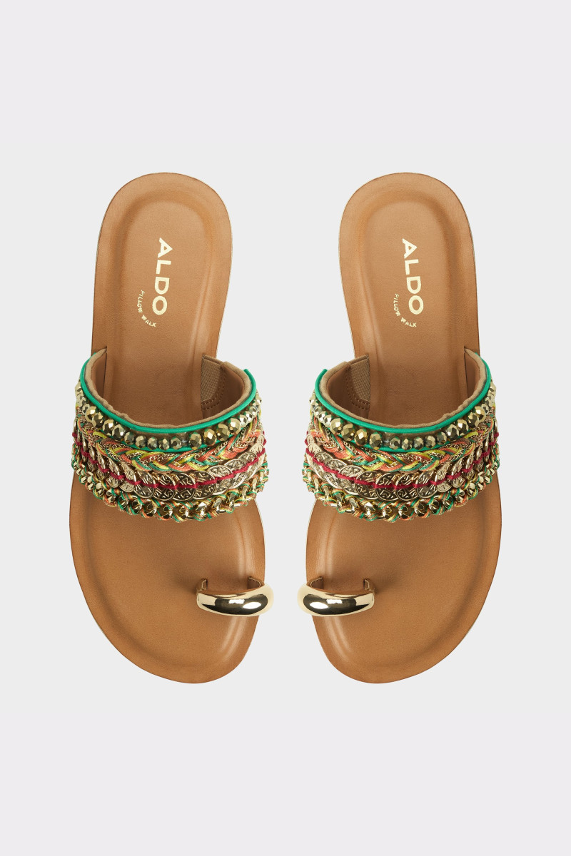 Šľapky Aldo Beachwalk Medium Brown