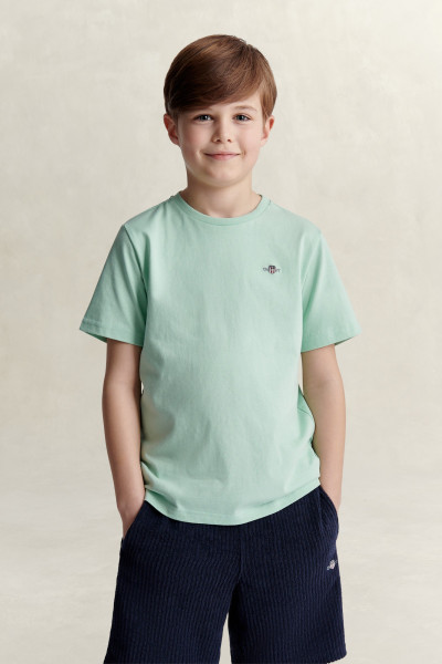 PÓLÓ GANT SHIELD SS T-SHIRT - Kép 1