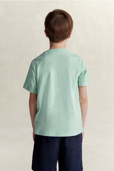 TRIČKO GANT SHIELD SS T-SHIRT - Fotografia č. 2