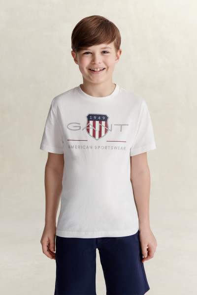 TRIČKO GANT ARCHIVE SHIELD SS T-SHIRT - Fotografie č. 1