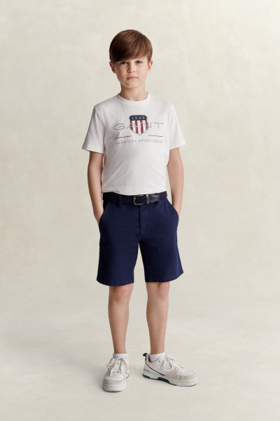 TRIČKO GANT ARCHIVE SHIELD SS T-SHIRT - Fotografia č. 4