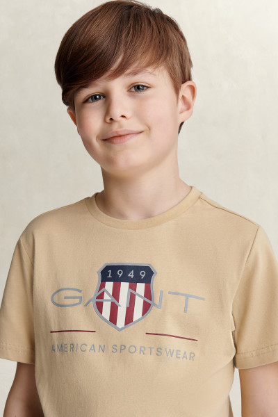 TRIČKO GANT ARCHIVE SHIELD SS T-SHIRT - Fotografia č. 3