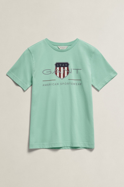 TRIČKO GANT ARCHIVE SHIELD SS T-SHIRT - Fotografie č. 1