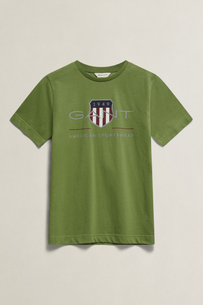 TRIČKO GANT ARCHIVE SHIELD SS T-SHIRT - Fotografie č. 1