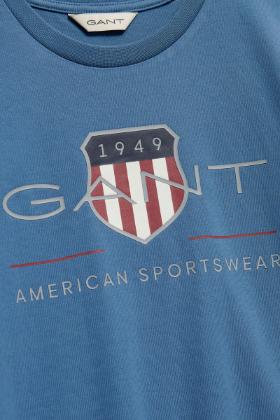 TRIČKO GANT ARCHIVE SHIELD SS T-SHIRT - Fotografia č. 6