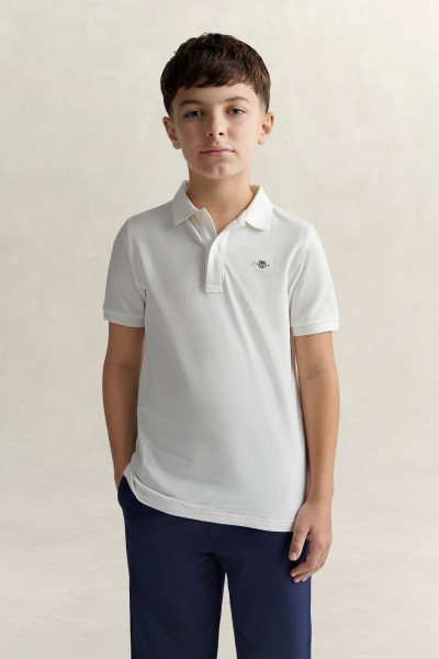 POLOKOŠILE GANT SHIELD PIQUE SS POLO SHIRT - Fotografie č. 1