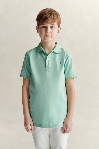 POLOKOŠILE GANT SHIELD PIQUE SS POLO SHIRT - Fotografie č. 1