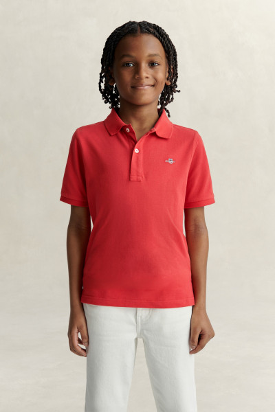 POLOKOŠILE GANT SHIELD PIQUE SS POLO SHIRT - Fotografie č. 1