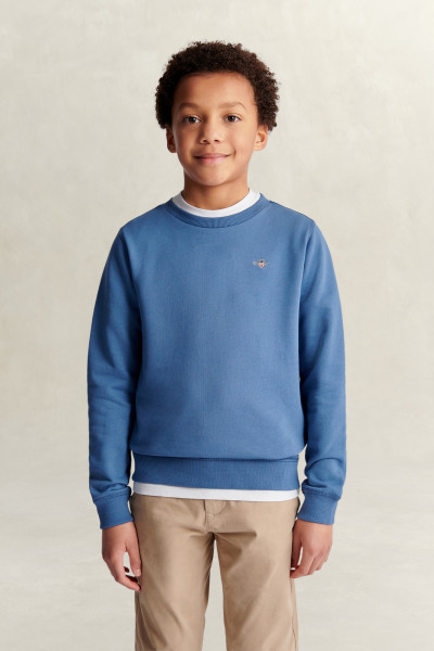 MIKINA GANT SHIELD CREW NECK SWEATSHIRT - Fotografia č. 1