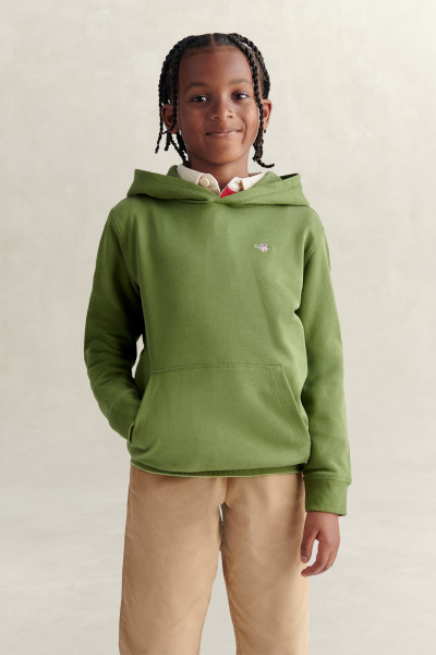 MELEGÍTŐFELSŐ GANT SHIELD HOODIE - Kép 1