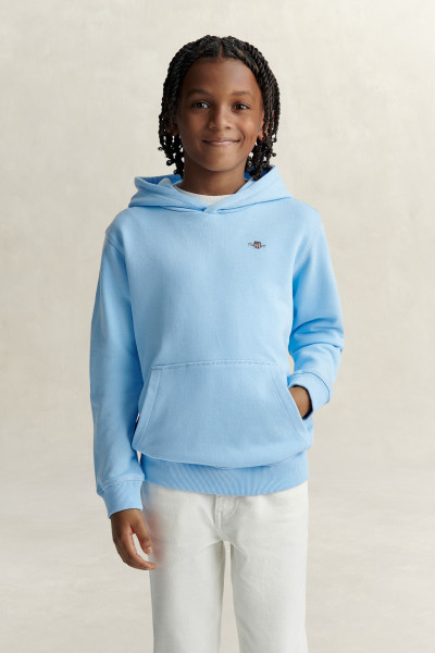 MIKINA GANT SHIELD HOODIE - Fotografie č. 1