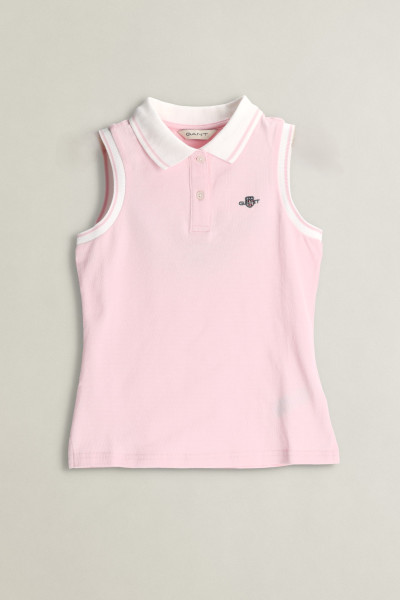 POLOKOŠEĽA GANT SHIELD SLEEVELESS POLO TOP - Fotografia č. 1