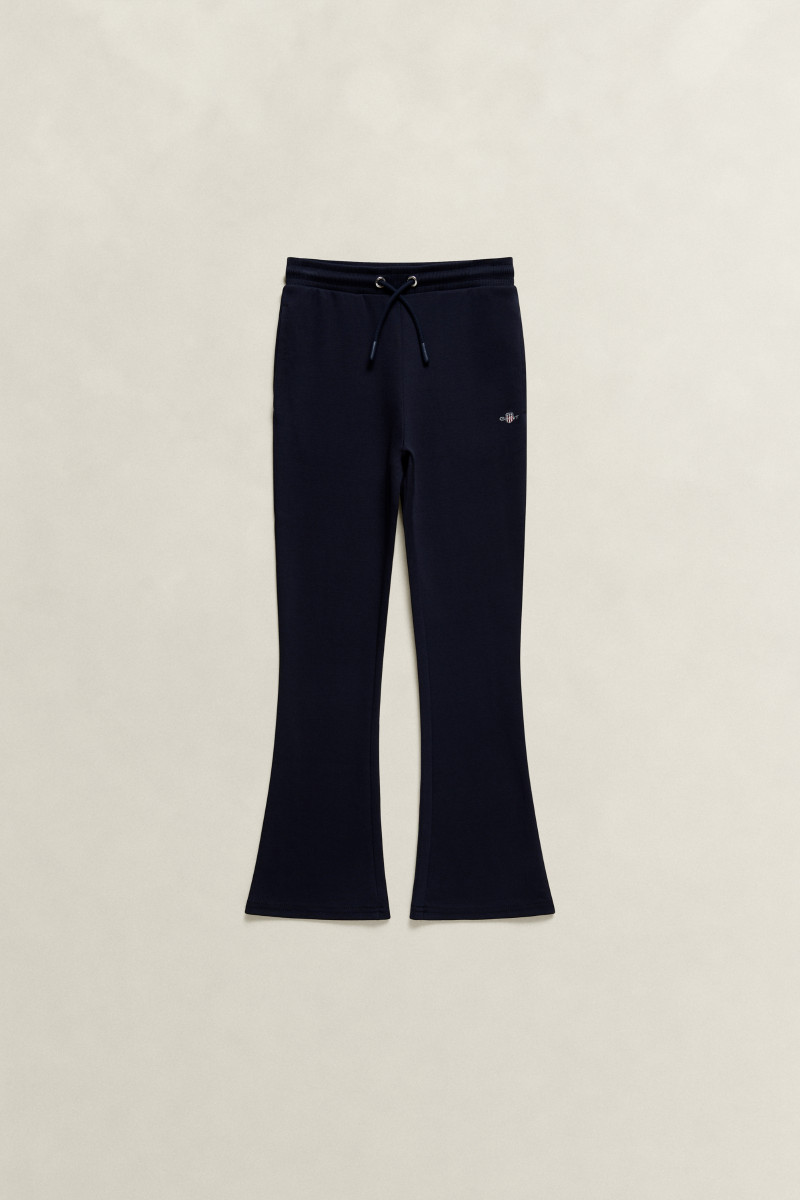 TEPLÁKY GANT SHIELD BOOTCUT SWEATPANTS EVENING BLUE