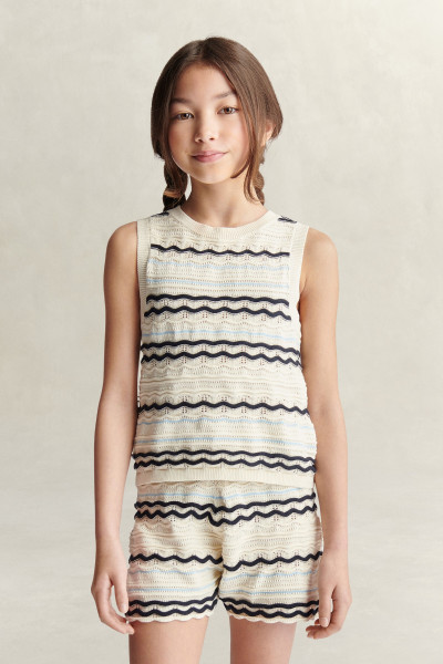 MELLÉNY GANT KNITTED VEST TOP - Kép 1