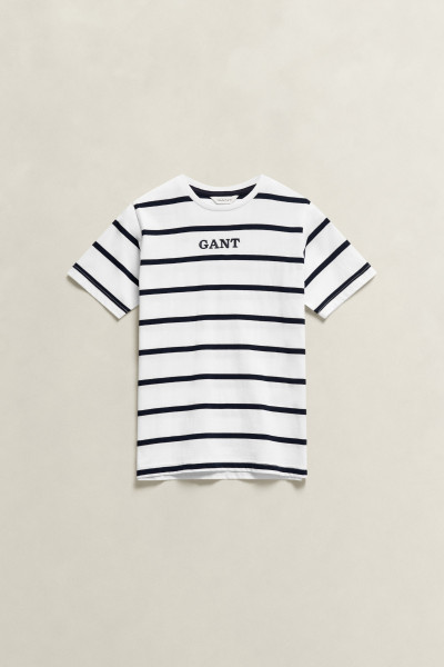TRIČKO GANT GRAPHIC STRIPE SS T-SHIRT - Fotografie č. 1