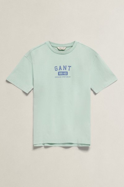 TRIČKO GANT OCEAN WASH GRAPHIC SS T-SHIRT - Fotografia č. 5