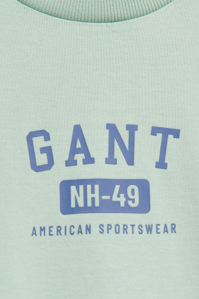 TRIČKO GANT OCEAN WASH GRAPHIC SS T-SHIRT - Fotografia č. 6