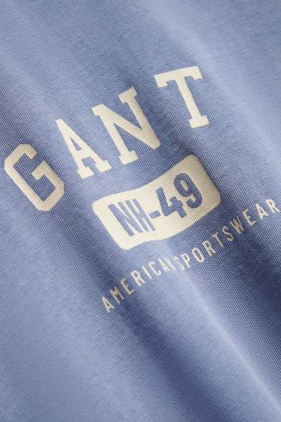TRIČKO GANT OCEAN WASH GRAPHIC SS T-SHIRT - Fotografia č. 2