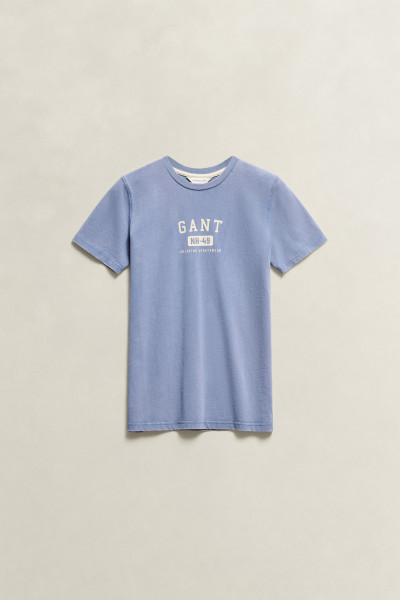 PÓLÓ GANT OCEAN WASH GRAPHIC SS T-SHIRT - Kép 1
