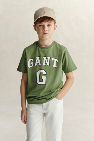 PÓLÓ GANT LARGE GRAPHIC SS T-SHIRT - Kép 1