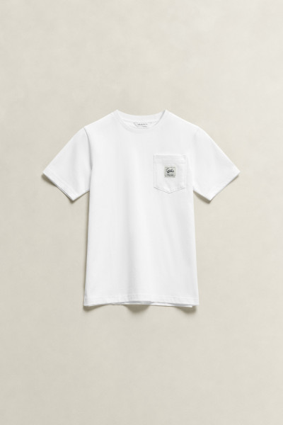 TRIČKO GANT BADGE POCKET SS T-SHIRT - Fotografia č. 5